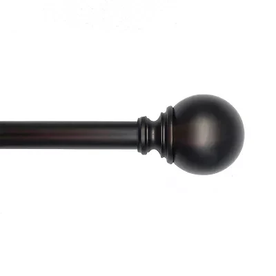 Lumi Home Furnishings Ball 1 Curtain Rod