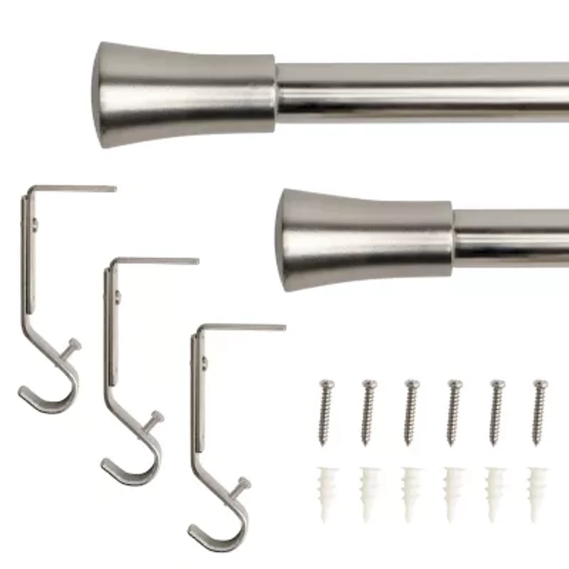 Lumi Home Furnishings Cylinder Cap 3/4 Curtain Rod