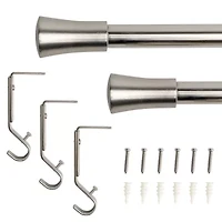 Lumi Home Furnishings Cylinder Cap 3/4 Curtain Rod