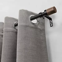 Lumi Home Furnishings Maple Cylinder 3/4 Curtain Rod