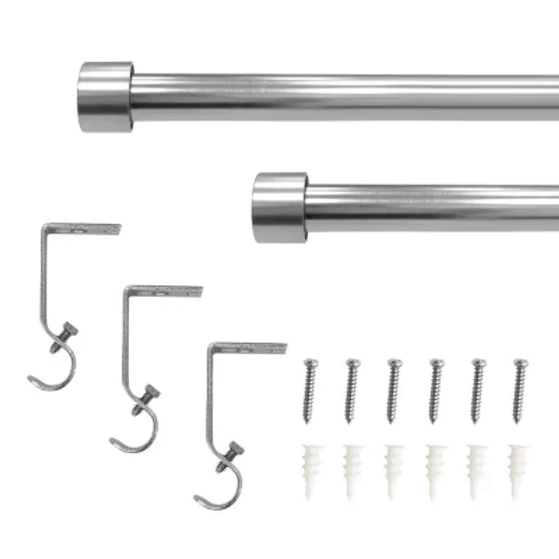 Lumi Home Furnishings End Cap 5/8 Curtain Rod