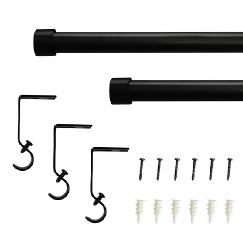 Lumi Home Furnishings End Cap 5/8 Curtain Rod