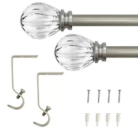 Lumi Home Furnishings Pumpkin 5/8 Curtain Rod