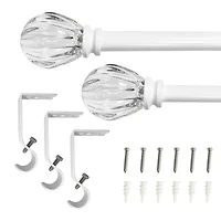 Lumi Home Furnishings Pumpkin 5/8 Curtain Rod