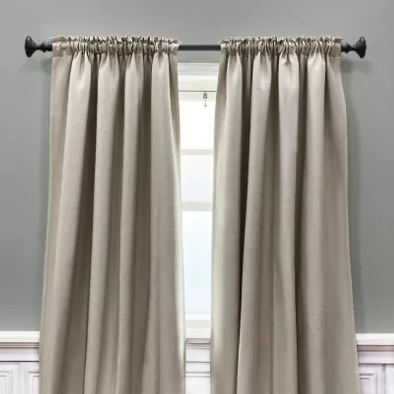 Lumi Home Furnishings Knob 1 Curtain Rod
