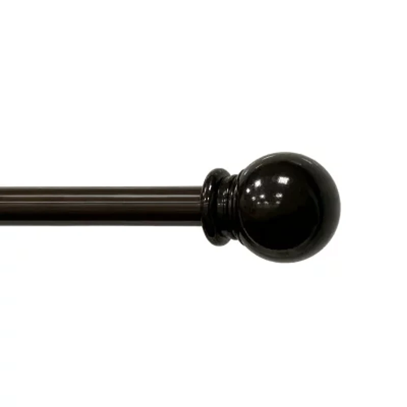 Lumi Home Furnishings Ball 5/8 Curtain Rod