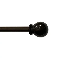 Lumi Home Furnishings Ball 5/8 Curtain Rod