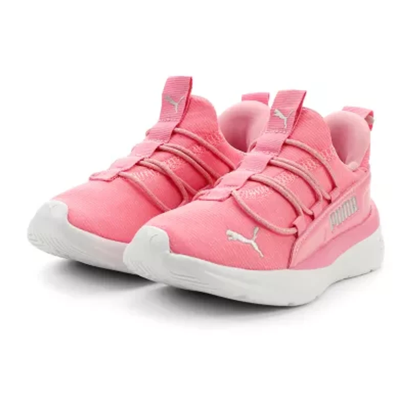 PUMA One4all 2.0 Pink Glitz Little Kid Girls Running Shoes