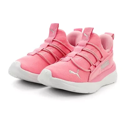 PUMA One4all 2.0 Pink Glitz Little Kid Girls Running Shoes