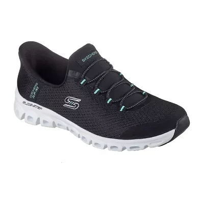 Skechers Hands Free Slip-Ins Glide-Step Pursuit Womens Slip-On Walking Shoes Wide Width
