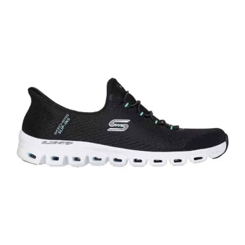 Skechers Hands Free Slip-Ins Glide-Step Pursuit Womens Slip-On Walking Shoes Wide Width