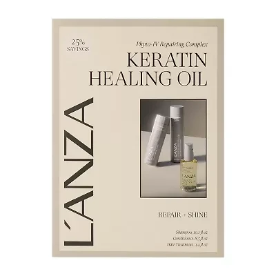 L'ANZA Keratin Healing Oil Holiday Trio Box 3-pc. Value Set