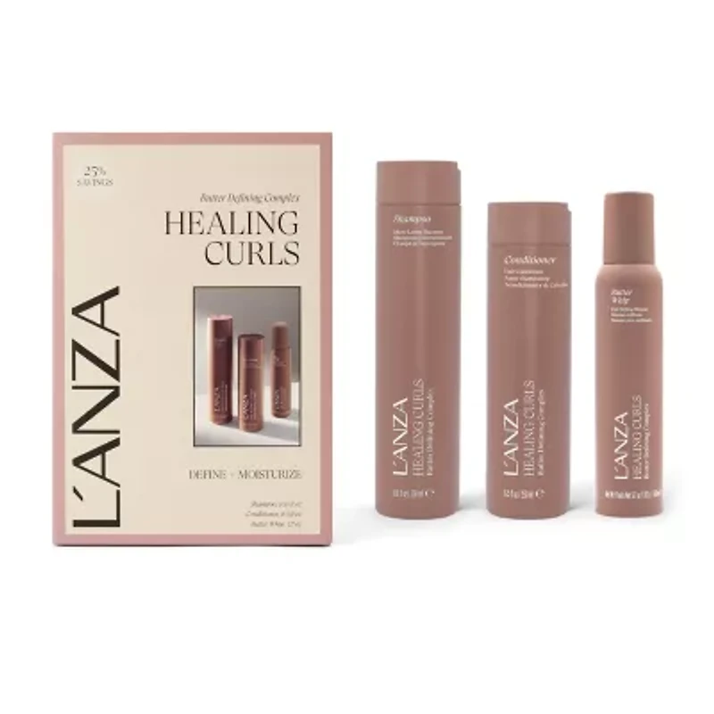 L'ANZA Healing Curls Holiday Trio Box 3-pc. Value Set