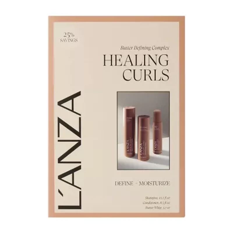 L'ANZA Healing Curls Holiday Trio Box 3-pc. Value Set