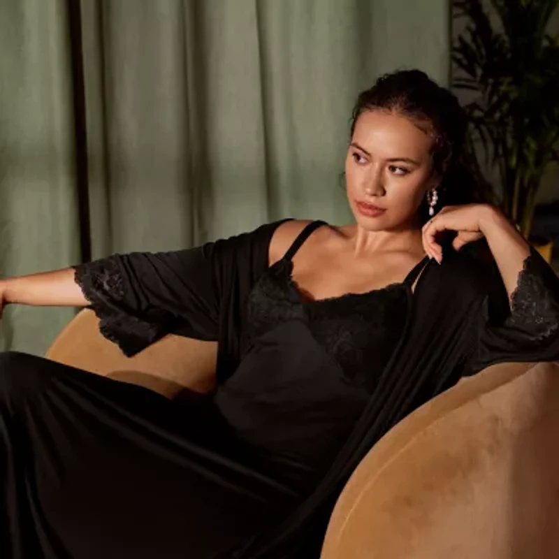 Bali® Breathe Sleepwear Nightgown, Soft Stretch Lace DFD141