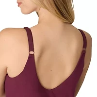 Bali Womens Satin Scoop Neck Chemise