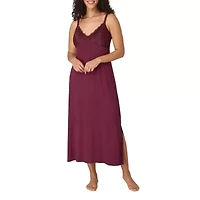 Bali Womens Satin V Neck 1 Pair Nightgown
