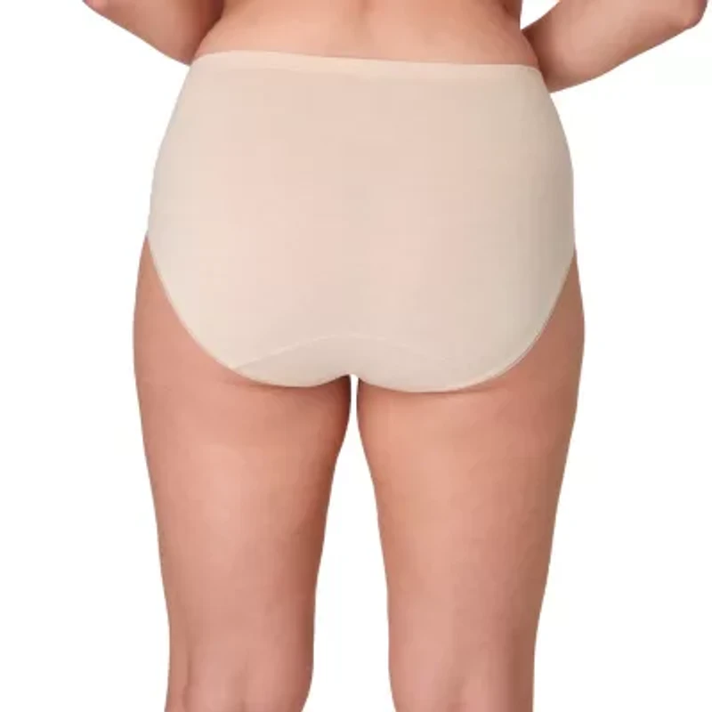 Bali® Cotton Light Tummy Support Moisture Wicking Brief Panties Underwear DFLEBF