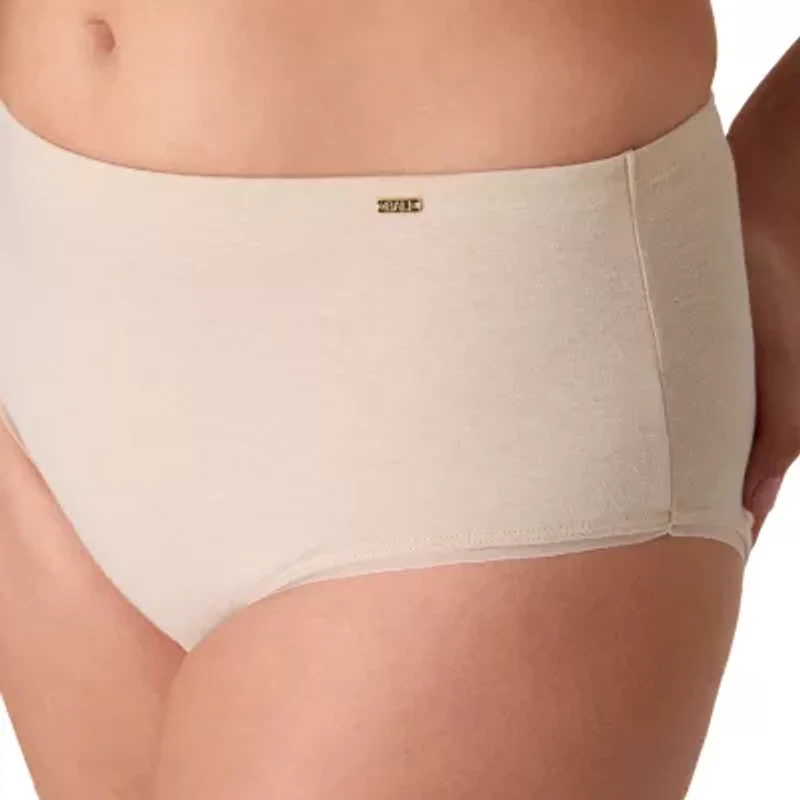 Bali® Cotton Light Tummy Support Moisture Wicking Brief Panties Underwear DFLEBF