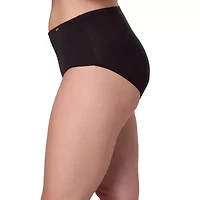 Bali® Cotton Light Tummy Support Moisture Wicking Brief Panties Underwear DFLEBF
