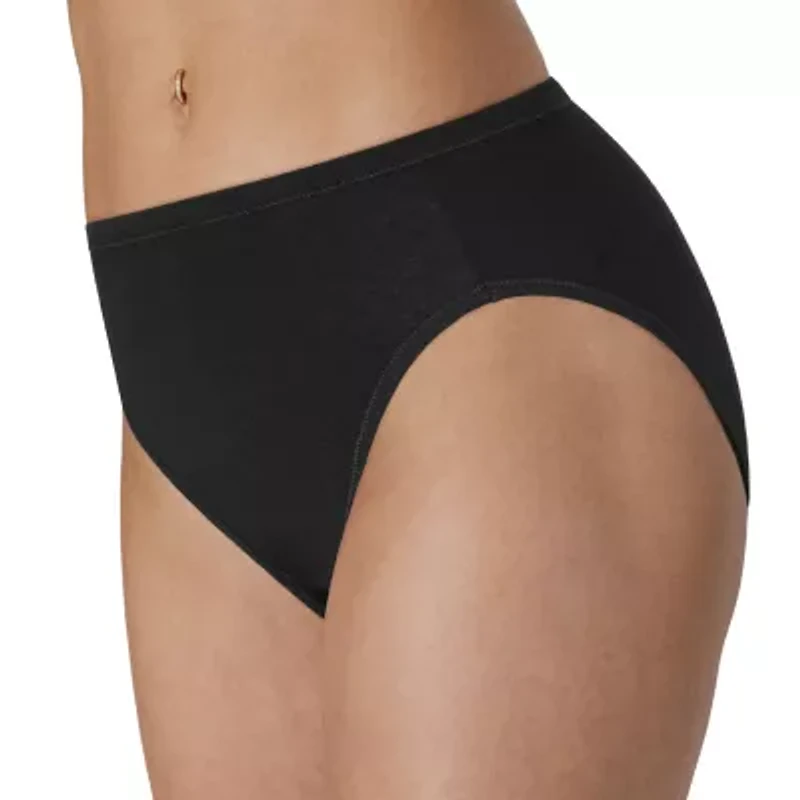 Hanes Ultimate® 5-Pack Pure Comfort High Cut Briefs Panties Underwear 43W5CS