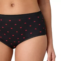 Hanes Ultimate® 6+1 Bonus Pack Breathable Cotton Brief Panties Underwear 40H7CC