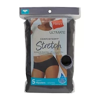 Hanes Ultimate® ComfortSoft Stretch 5-Pack Hipster Underwear 41W5CS