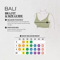Bali® Cotton Collection Wireless Bra DF8130