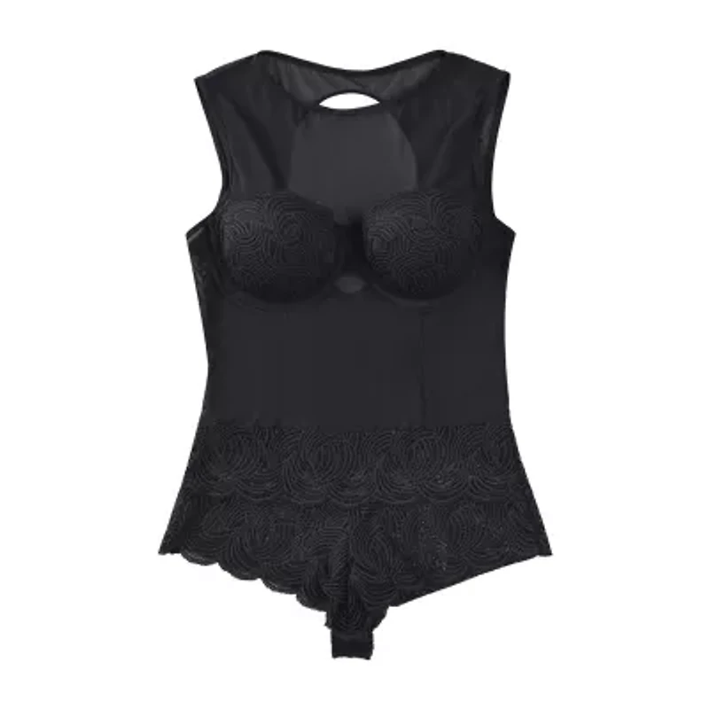 Ilusion Geometric Lace Teddy
