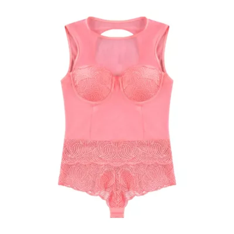 Ilusion Geometric Lace Teddy