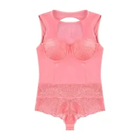 Ilusion Geometric Lace Teddy