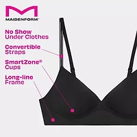 Maidenform® Barely There Full-Coverage No-Show Convertible Wireless Bra DM2501