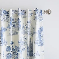 Martha Stewart Village Back Tab Blackout Set of 2 Curtain Panel