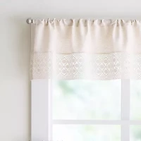 Peri Home Bahia 3-pc. Rod Pocket Kitchen Curtains & Drapes Window Set