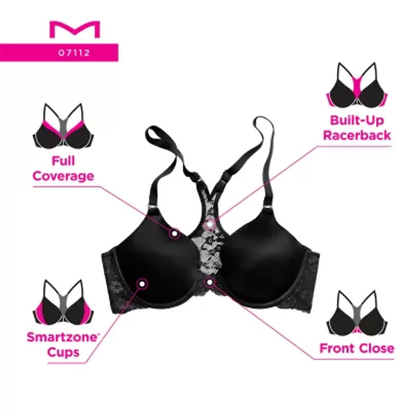 Maidenform® One Fab Fit Full-Coverage Racerback Front Closure Underwire Bra 07112