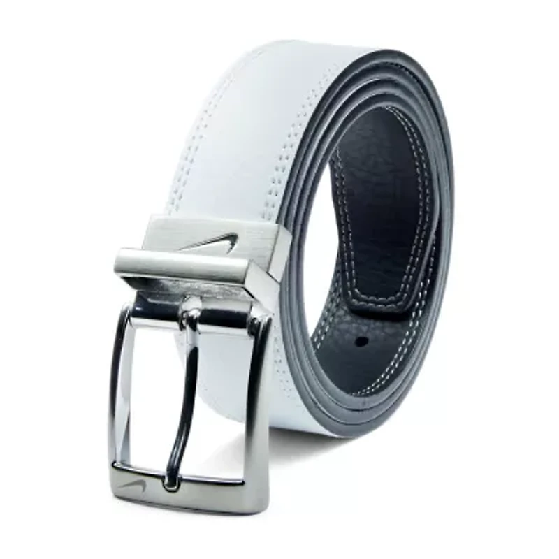 Nike Mens Double Row Stitch Reversible Belt