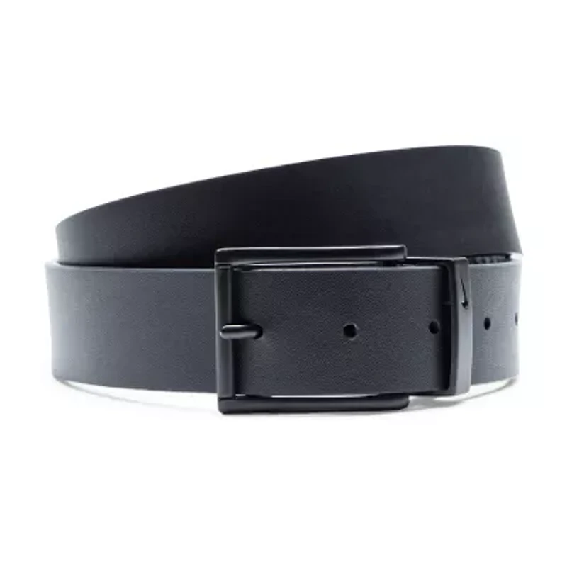 Nike Carbon Fiber Texture Reversible Mens Belt