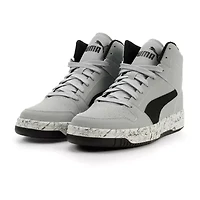 PUMA Rebound Layup Nubuck Marble 2 Mens Basketball Shoes