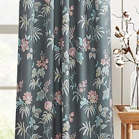 Martha Stewart Ms Norah Back Tab Room Darkening Set of 2 Curtain Panel