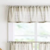 Martha Stewart Ava 3-pc. Rod Pocket Kitchen Curtains & Drapes Window Set