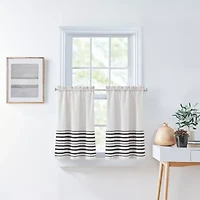 CHF Global Woven 3-pc. Kitchen Curtains & Drapes Window Set