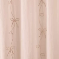Peri Home Sasha Bows Shower Curtain