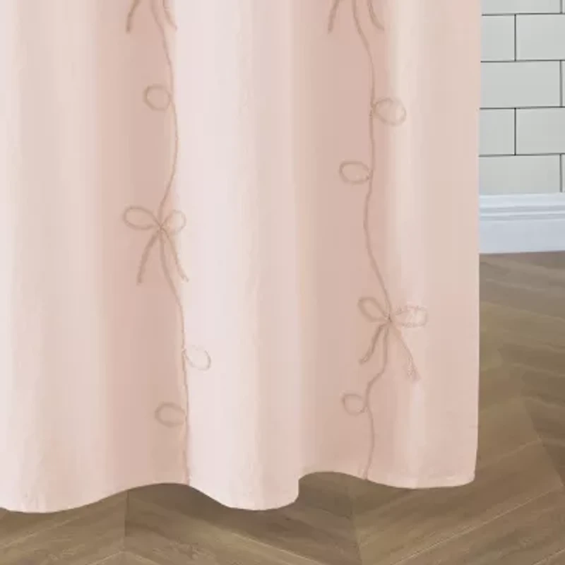 Peri Home Sasha Bows Shower Curtain