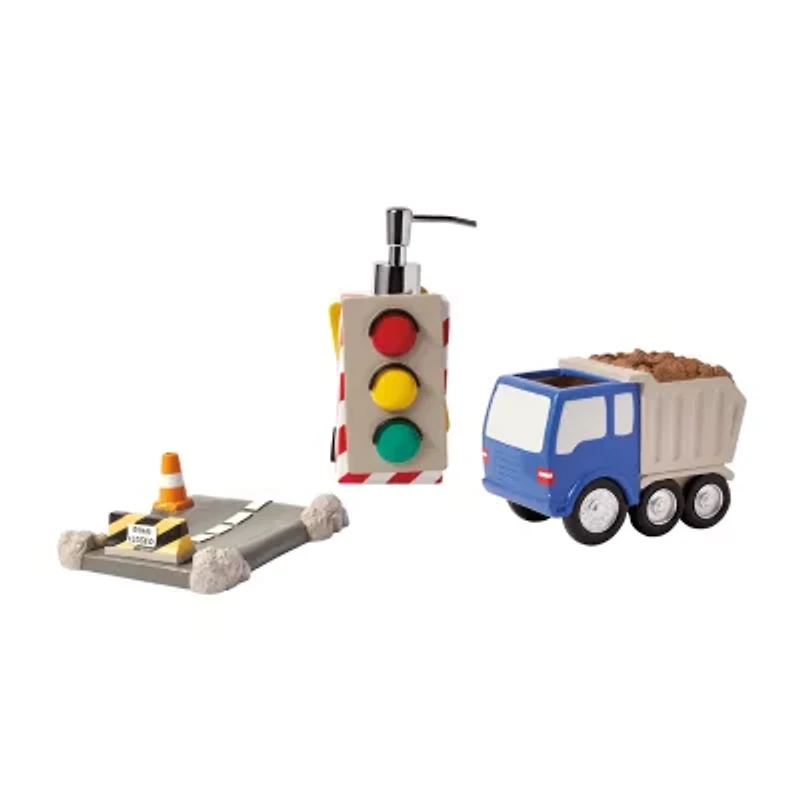 Peri Home Trains And Trucks 3-pc. Bath Accessory Sets