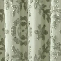 Peri Home Chenille Laurel Shower Curtain