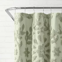 Peri Home Chenille Laurel Shower Curtain