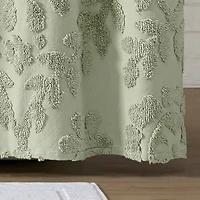 Peri Home Chenille Laurel Shower Curtain