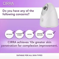 Spa Sciences Cirra Nano Ionic Vanity Facial Steamer