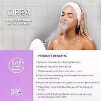 Spa Sciences Cirra Nano Ionic Vanity Facial Steamer