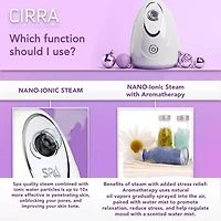 Spa Sciences Cirra Nano Ionic Vanity Facial Steamer